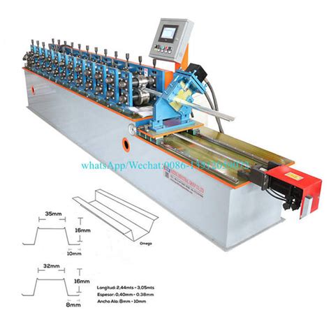 cheap omega estruc techo metalcon forming machine|metal forming equipment.